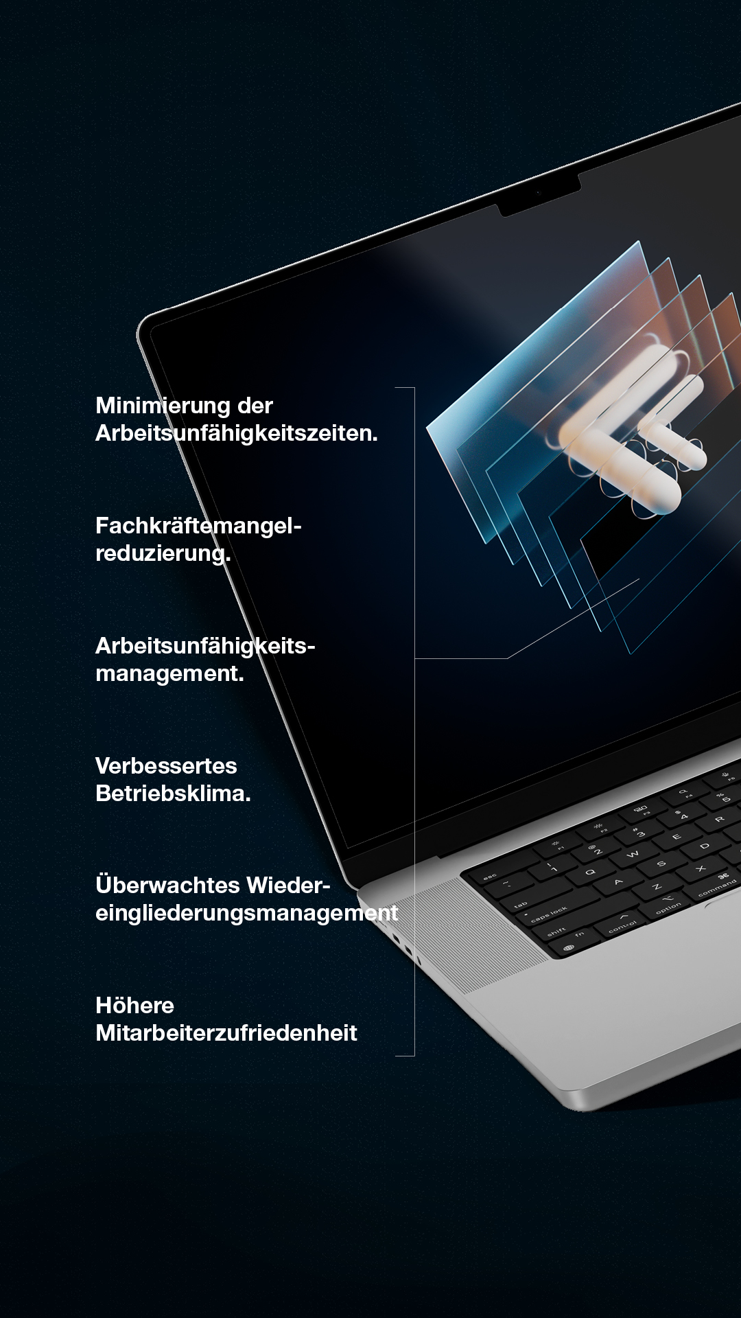 Laptop mit staffLogo